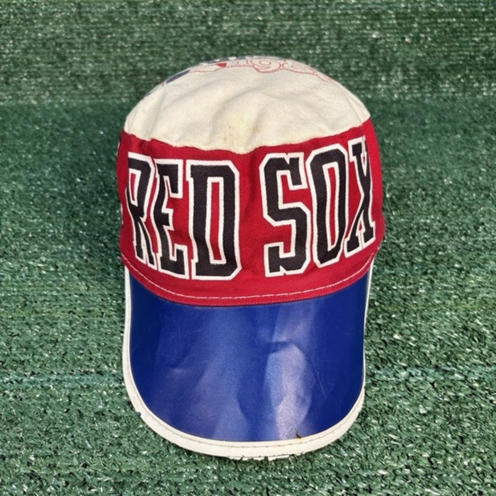 1986 BOSTON‎ RED SOX World Series Painters Cap JIM RICE WADE BOGGS ROGER CLEMENS